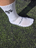 MEZZALA Grip Socks - 3 White Bundle